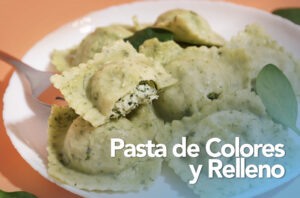 Pasta de Colores y Relleno